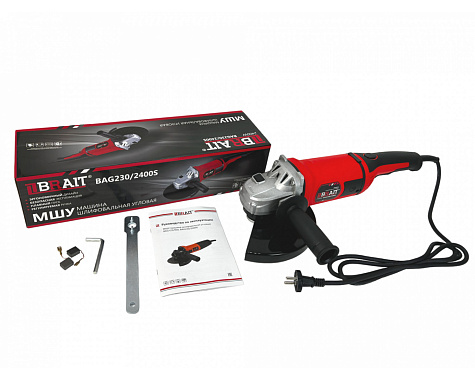 Шлифмашина угловая электрическая BRAIT BAG230/2400S