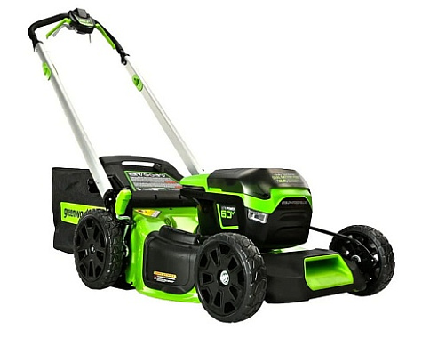 Газонокосилка самоходная аккумуляторная GREENWORKS GD60LM51SPK4 1х4Ah 2514307UB