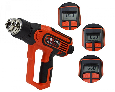 Фен строительный BRAIT BHG2200ERD PRO