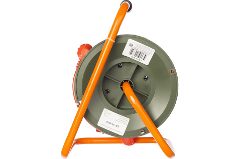 Удлинитель на катушке ПВС 3х1,5 IP44 30м 4 гнезда GLANZEN EB-30-008