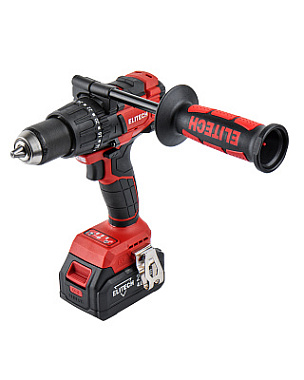 Дрель-шуруповерт ударная аккумуляторная ELITECH ДА 21УБЛ2 2х4Ah