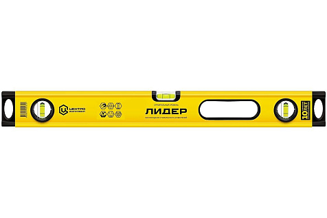 Уровень магнитный 400мм ЦентроИнструмент Лидер ЛМ14-400