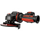 Шлифмашина угловая аккумуляторная ELITECH HD CAG 2012BL 1х4Ah