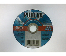 Круг отрезной по металлу ф125х2,5х22мм PUREVA (снято с произ-ва)