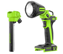 Фонарь-рабочий LED 2 в 1 аккумуляторный GREENWORKS G24UL без АКБ и ЗУ 3503707