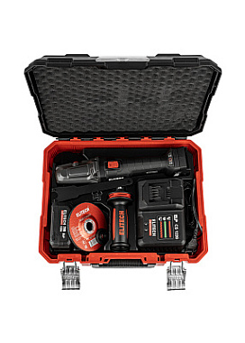 Шлифмашина угловая аккумуляторная ELITECH HD CAG 2012DSL 1х4Ah