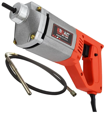 Вибратор глубинный с наконечником 35мм и валом 2м BRAIT BEV-1000/2