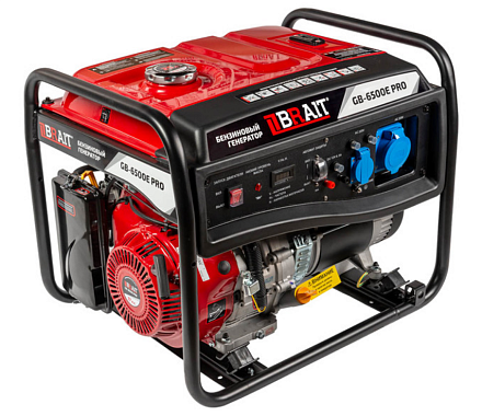 Генератор бензиновый BRAIT GB-6500E PRO