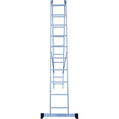 Лестница-стремянка 2-секционная алюминиевая Новая Высота NV1220 2х10