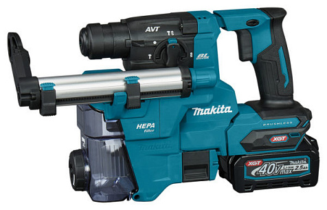 Перфоратор аккумуляторный SDS plus MAKITA HR 010GD201 2х2,5Ah