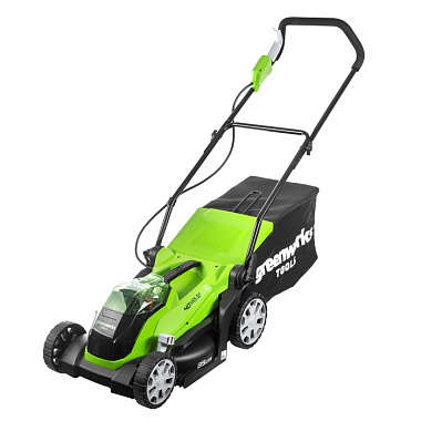 Газонокосилка аккумуляторная GREENWORKS G40LM35K2 1х2Ah 2501907UA