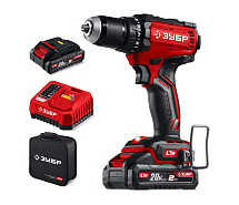 Дрель-шуруповерт аккумуляторная LMS ЗУБР ДБ-65-22 2х2Ah