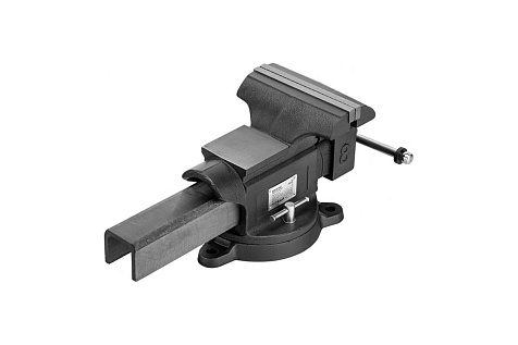 Тиски слесарные 200мм поворотные с наковальней DENZEL BVH-200 18686