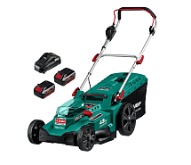 Газонокосилка аккумуляторная ЗУБР ГКЛ-4336-42 2х4Ah