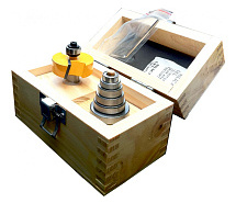 Набор (фреза кромочная фальцевая хв.12мм+6подшипников) ЭНКОР 10625