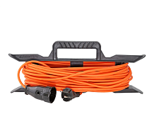 Удлинитель на рамке ПВС 2х0,75 10м GLANZEN ER-10-001