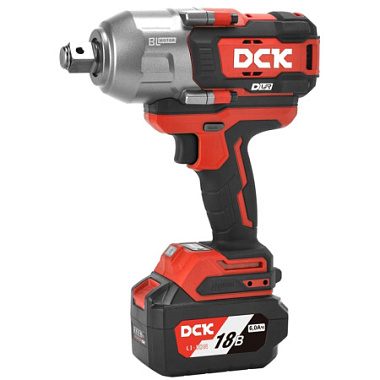 Гайковерт аккумуляторный ударный DCK KDPB1288 2х6Ah