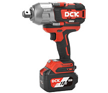 Гайковерт аккумуляторный ударный DCK KDPB1288 2х6Ah