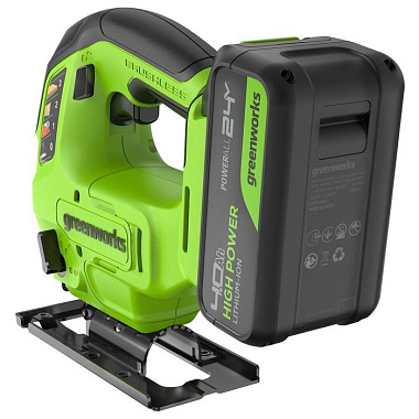 Лобзик аккумуляторный GREENWORKS GD24JS90 1x4Ah 3601707CUB