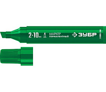 Маркер перманентный 2-10мм клиновидный зеленый ЗУБР МП-1000К 06333-4