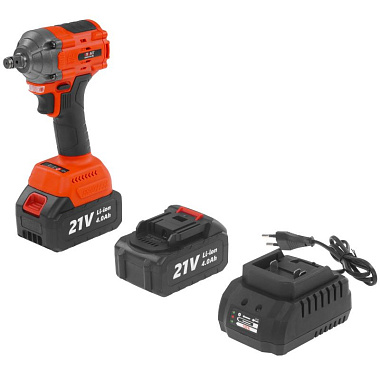Гайковерт аккумуляторный BRAIT DIW21B-4BL 2х4Ah