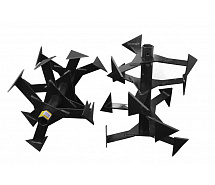 Фрезы "Гусиные лапки" под шестигранник 32мм 2шт HUTER 71/3/70