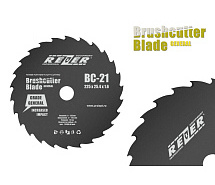 Нож 26-зубовый 225х25,4мм для бензокос REZER ВС-21