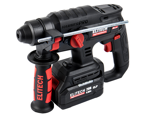 Перфоратор аккумуляторный SDS Plus ELITECH HD CRH 2022SL 1х4Ah