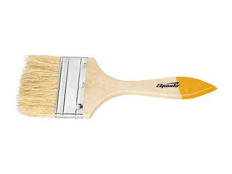 Кисть плоская (натуральная) 2"(50мм) деревянная ручка Slimline SPARTA 824305