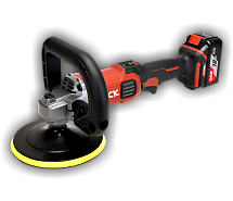 Шлифмашина полировальная аккумуляторная DCK KDSP02-180 2x5Ah
