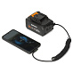 Аккумулятор 21V 5Ah Li-lon с USB разъемом DAEWOO DABT 5021Li