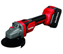 Шлифмашина угловая аккумуляторная ELITECH HD CAG 2012BL 1х4Ah