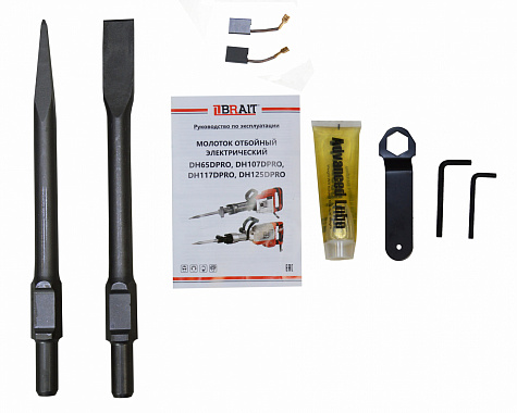 Молоток отбойный электрический HEX 30мм BRAIT DH117DPRO