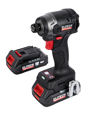 Винтоверт ударный аккумуляторный ELITECH HD CS 2003SL 2х2Ah
