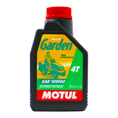 Масло моторное MOTUL Garden 4T SAE 10W-40 Technosynthese 1л