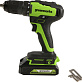 Дрель-шуруповерт аккумуляторная GREENWORKS GD24DD35 1х2Ah 3704007СUA