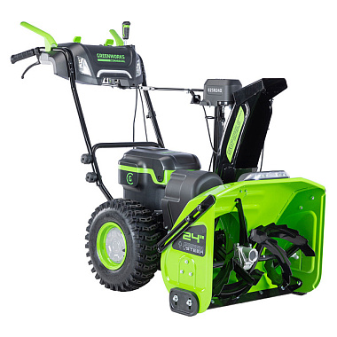 Снегоуборщик самоходный аккумуляторный GREENWORKS GD82ST56 3х5Ah 2602807/5