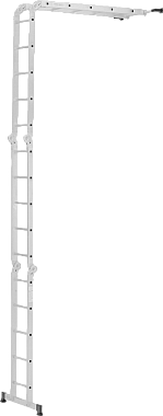 Лестница-трансформер алюминиевая 340 мм Новая Высота Стандарт NV1320 4х5