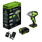 Гайковерт ударный аккумуляторный GREENWORKS G24IW400 1х5Ah 3802907CUG