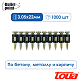 Гвозди по бетону TOUA CN EG bullet point 3,05х22мм 1000шт 30522stepEG