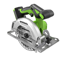Пила дисковая аккумуляторная GREENWORKS GD24CS165 без АКБ и ЗУ 1501607