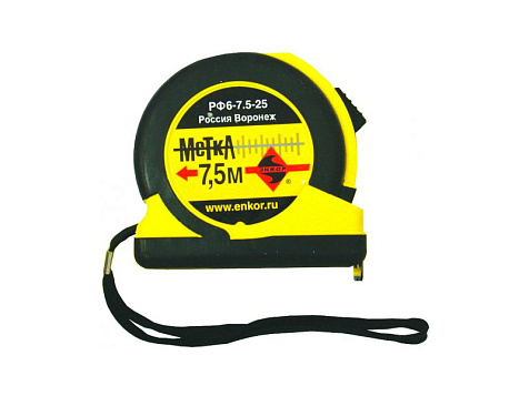 Рулетка 7,5м "Метка" ЭНКОР 10107