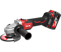 Шлифмашина угловая аккумуляторная DCK KDSM03-125 2x5Ah