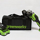 Шлифмашина угловая аккумуляторная GREENWORKS GD24AGK2 1х2Ah 3200207UA