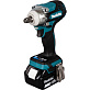 Гайковерт ударный аккумуляторный MAKITA DTW 300RTJ 2х5Ah