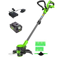 Триммер аккумуляторный GREENWORKS G24LT301K4 1х4Ah 2113207UB
