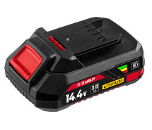 Аккумулятор 14,4V 2Ah Li-lon тип С1 ЗУБР АКБ-С1-14-2