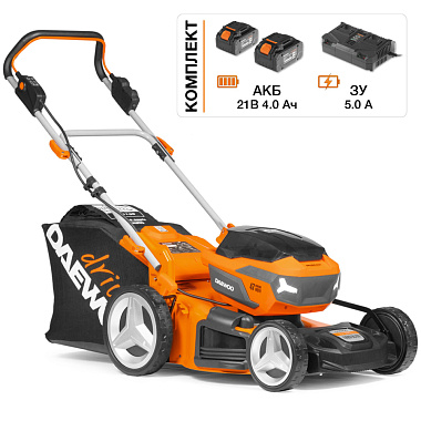 Газонокосилка аккумуляторная DAEWOO DLM 5042Li SET 2x4Ah