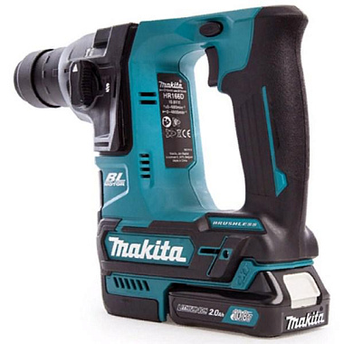 Перфоратор аккумуляторный MAKITA HR 166DWAJ SDS plus 2х2Ah