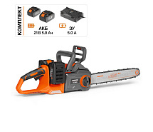 Пила цепная аккумуляторная DAEWOO DACS 1642Li SET 2х5Ah